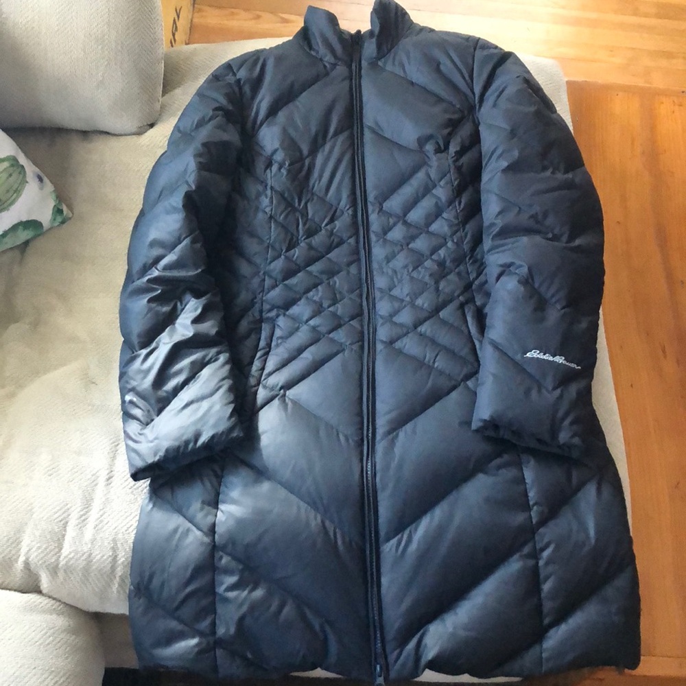 Eddie Bauer long down jacket